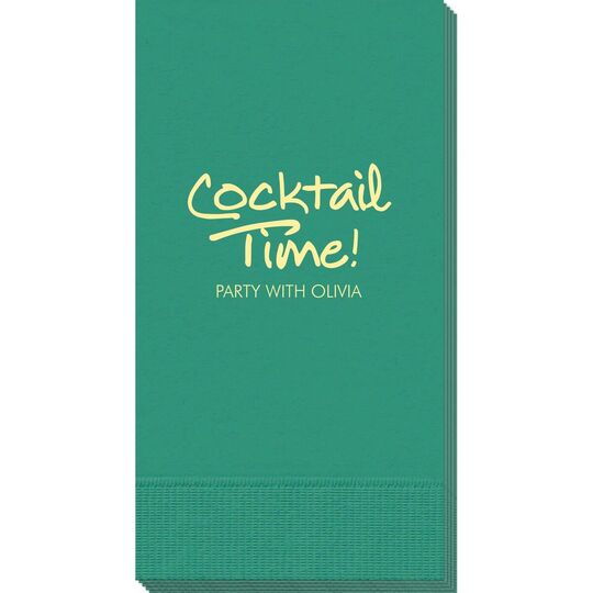 Studio Cocktail Time Guest Towels